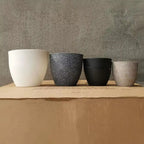 Vaso para planta de plástico