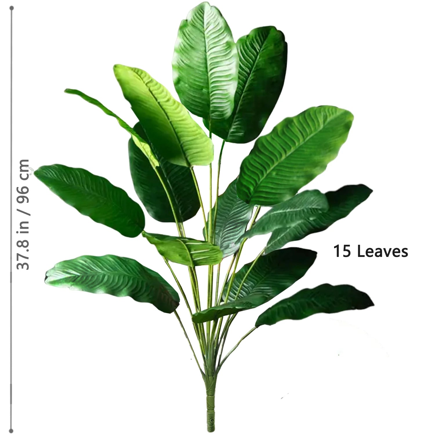 Bananeira artificial para decoração, planta realista.
