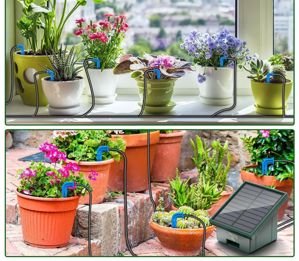 Temporizador solar para Irrigação