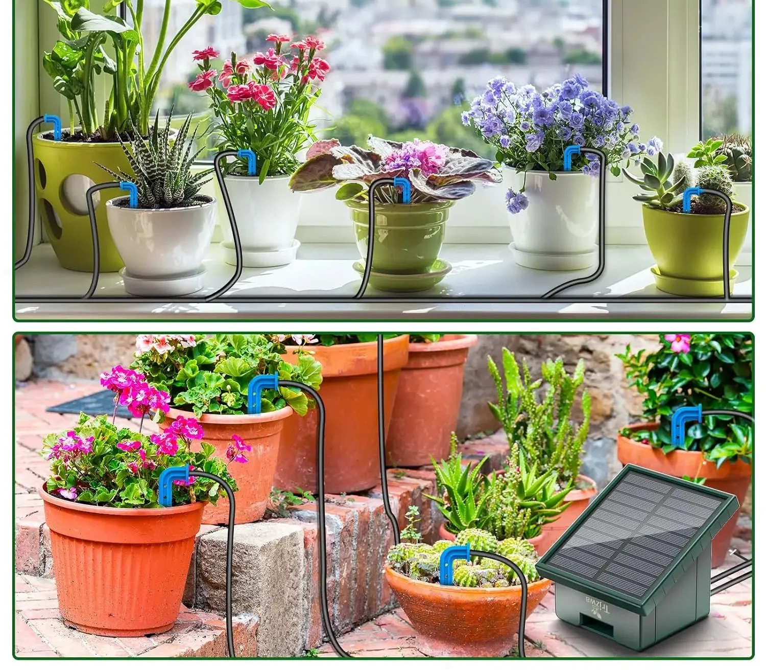 Temporizador solar para Irrigação