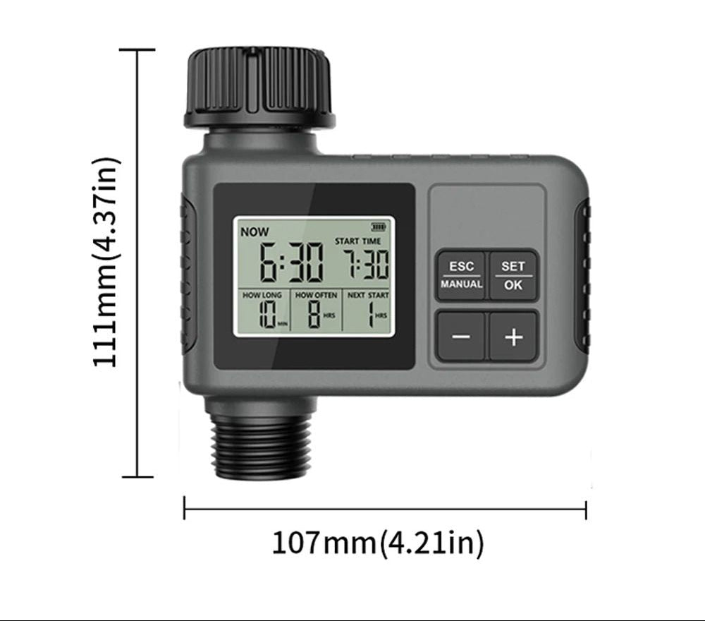 Temporizador de irrigação automática